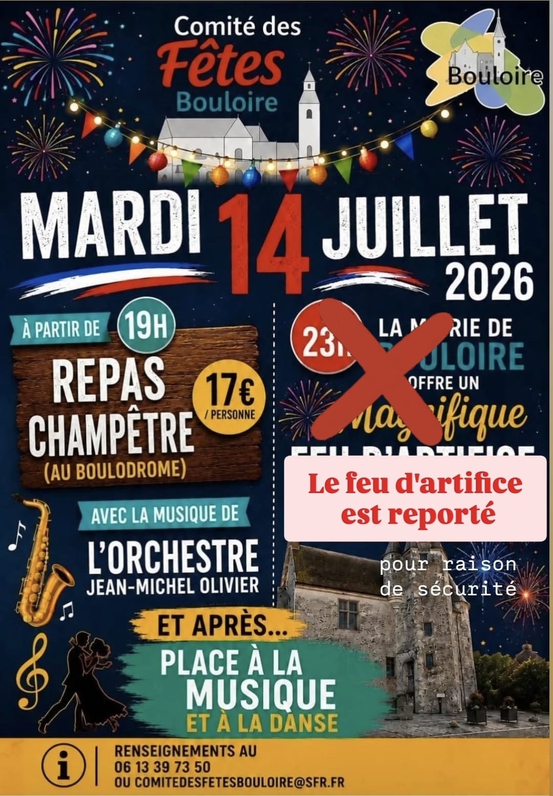 14 Juillet 2026 Fête Nationale
