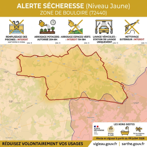 Alerte Sécheresse Bouloire