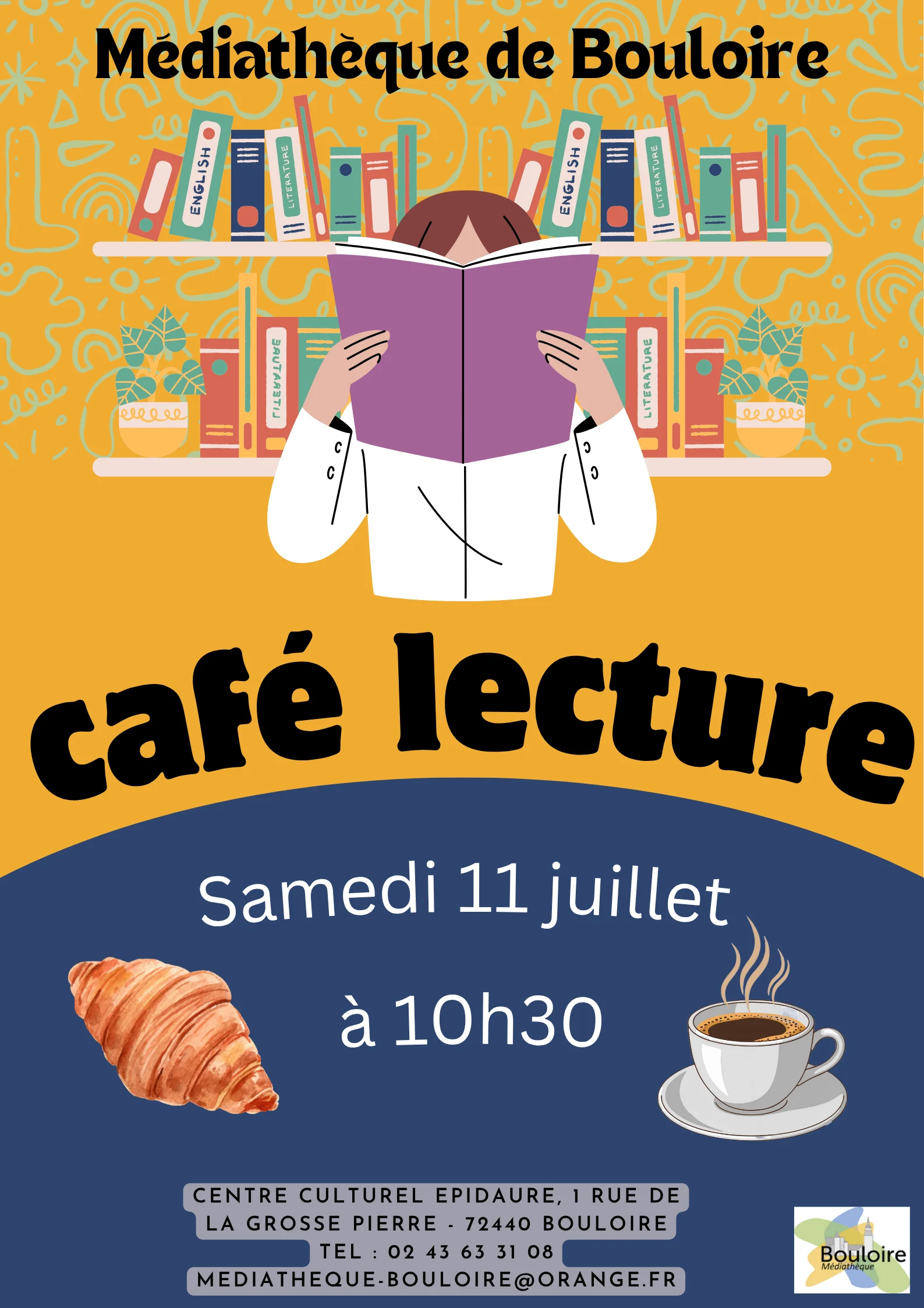 11 Juillet 2026_Café Lecture Médiathèque